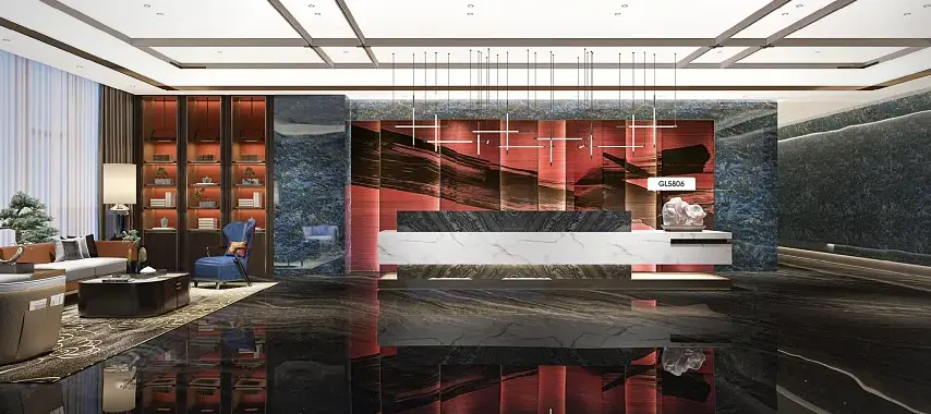 Modern Design Marmor PVC Film Roll