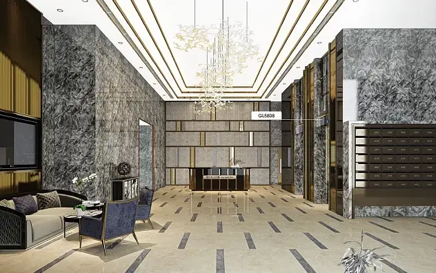 Wall panel ornamentum PVC / Pet amet