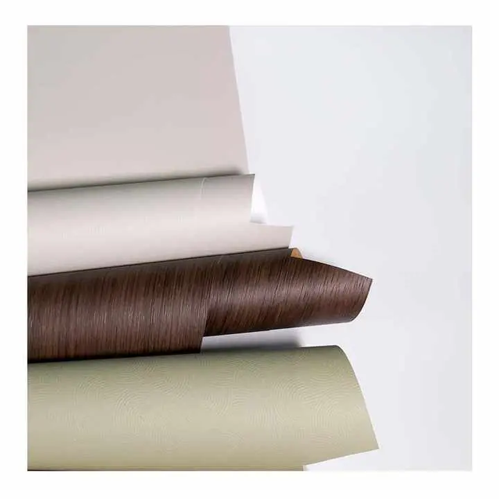 Lignum panel cum PP film in domum interior